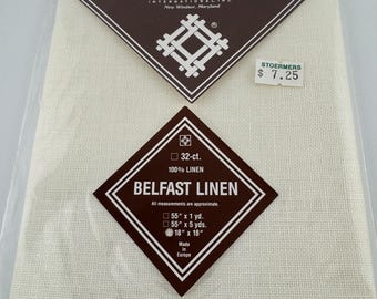 Tissu Équitable Zweigart Brittney Lugana 28 Compte Options De Taille