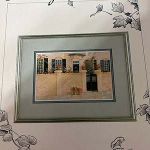 The Garden Wall cross stitch pattern