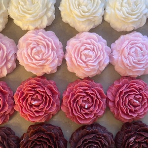 Peony soy wax candle