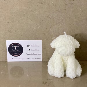 Puppy soy wax candle