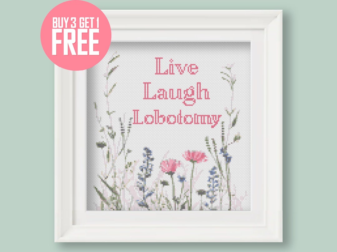 Funny Quote Cross Stitch Pattern [PDF] - 