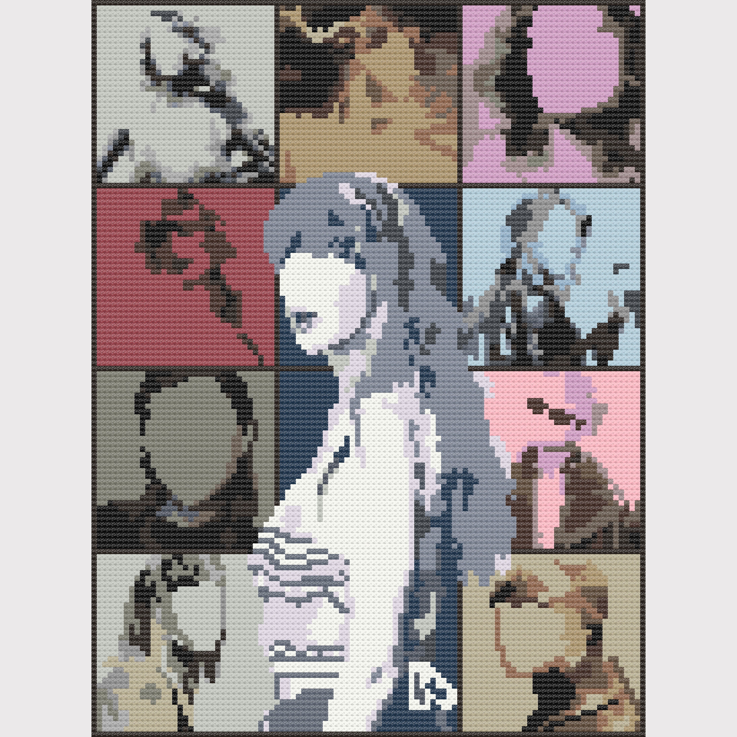 Taylor Swift Cross Stitch Pattern [PDF] - Taylor Swiftie Eras Tour ...