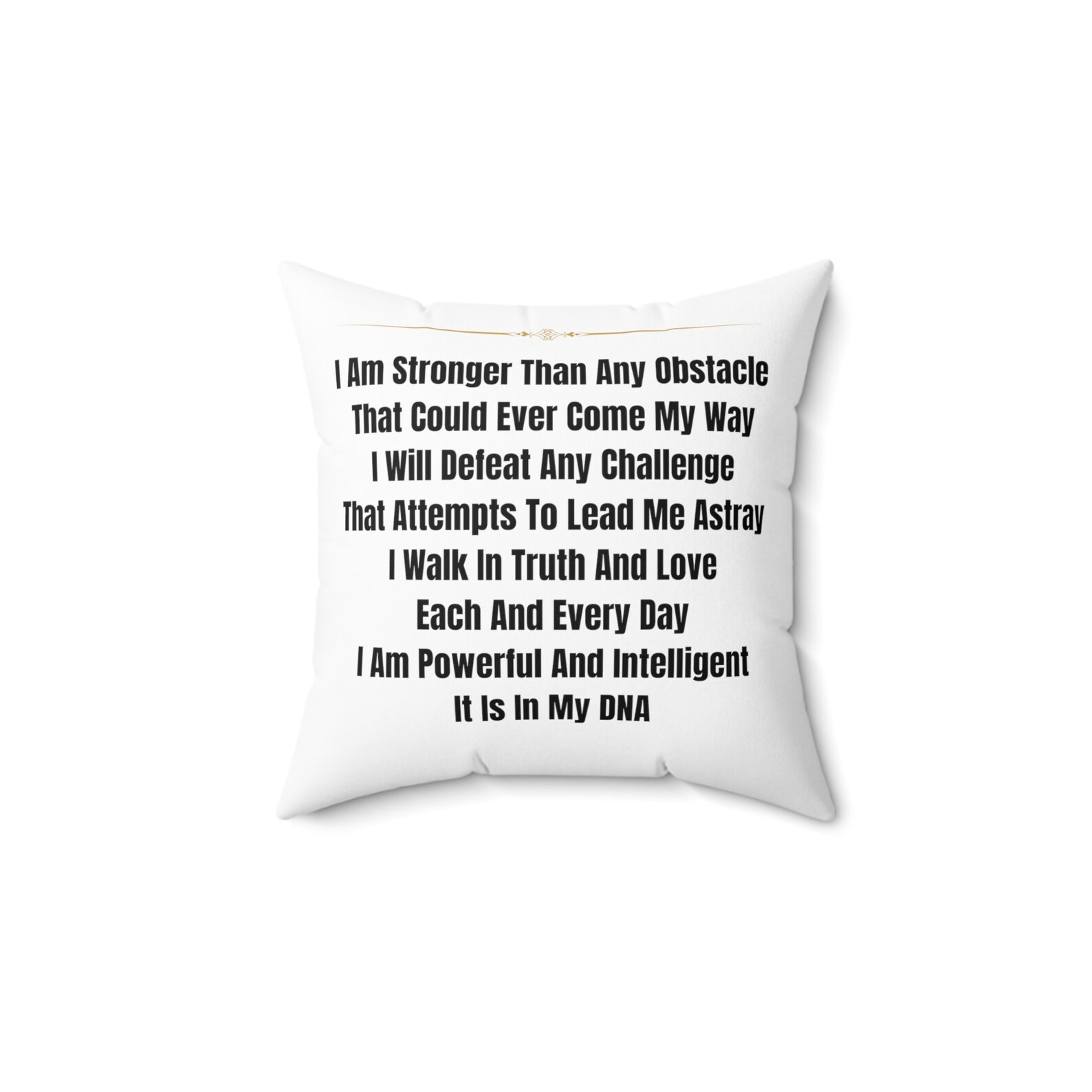 Pillow Gift Home Decor Pillow for Couch Pillow for Bed Inspiring Pillow