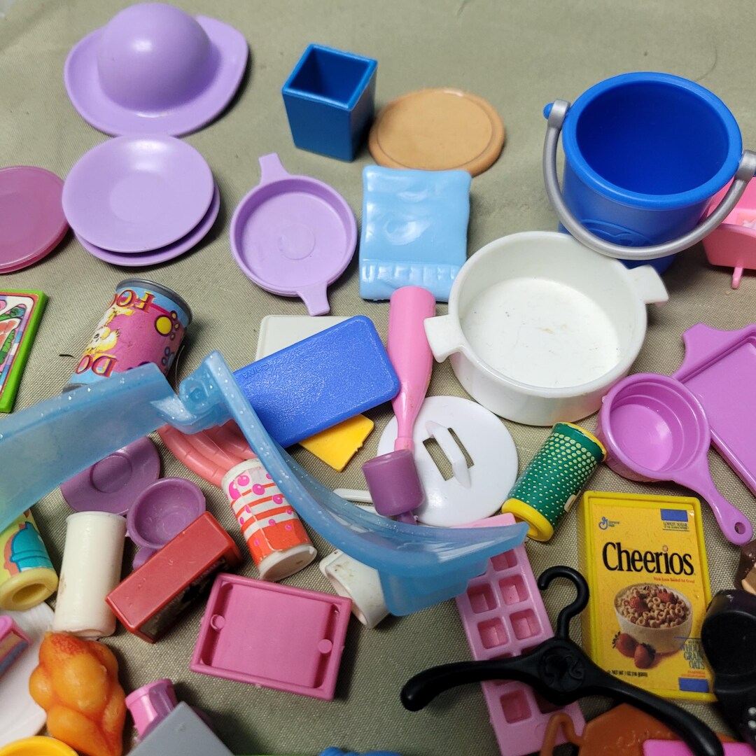Vintage Barbie Kitchen Accessories Lot - Etsy