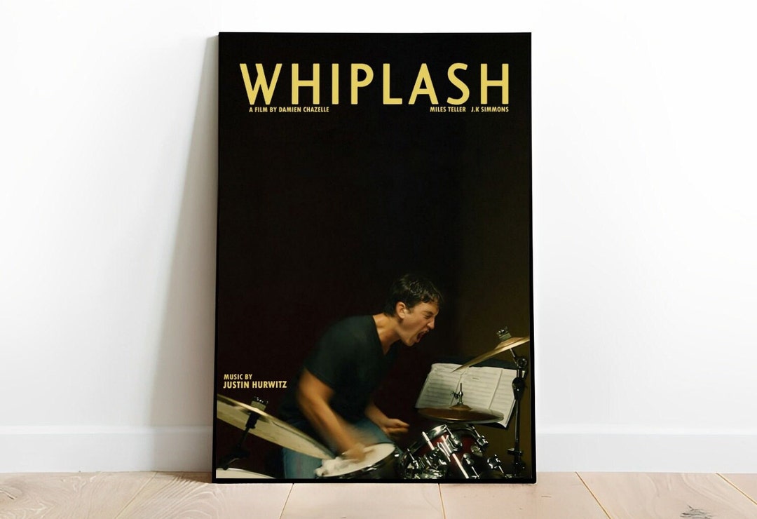 Whiplash Film Poster, Musician Art Print for Drummers, Jazz Art Print Size A1 A2 A3 A4 Digital