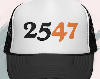 Gorra de béisbol de malla retro 2547, estilo vintage y anti-Trump