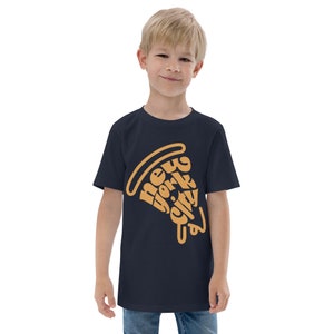 NYC pizza slice (orange) kids t-shirt