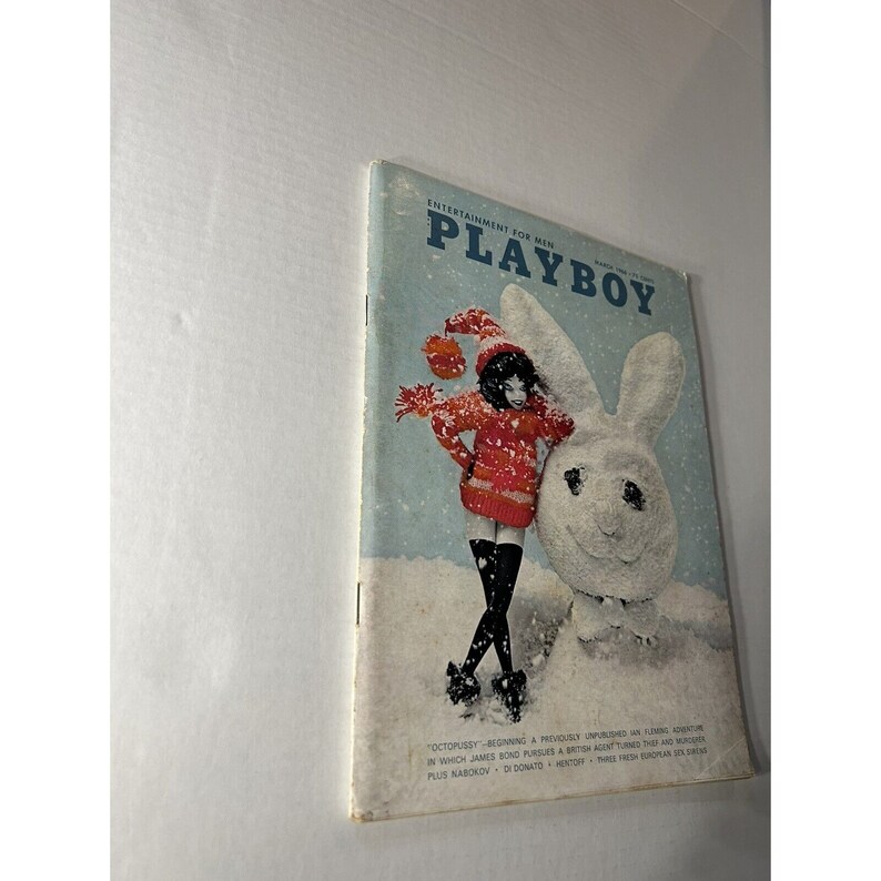 Playboy March 1966: Priscilla Wright Playmate Rossana - Etsy