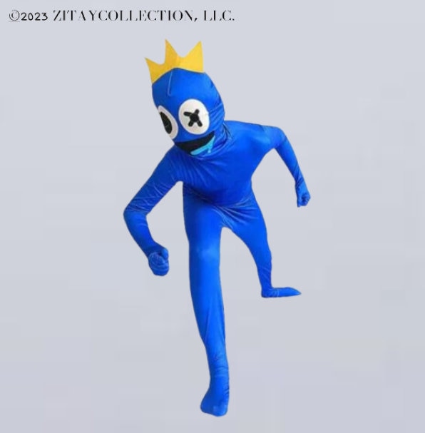 Game Rainbow Friends Red Guy Blue Green Purple Orange Monster Cosplay  Costume Anime Jumpsuit Adult Child Hallowen Bodysuit Suit