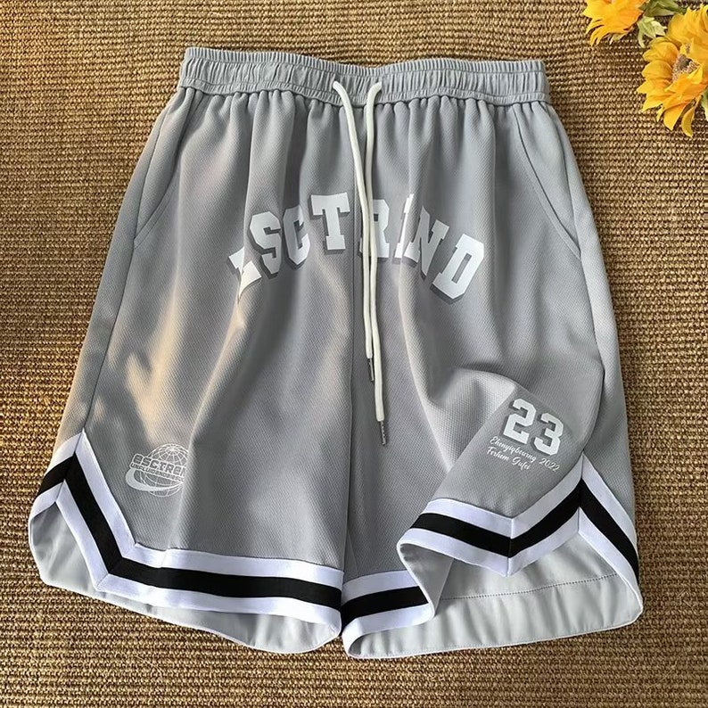 Y2K Men's Streetwear Shorts Basketball Pants Etsy