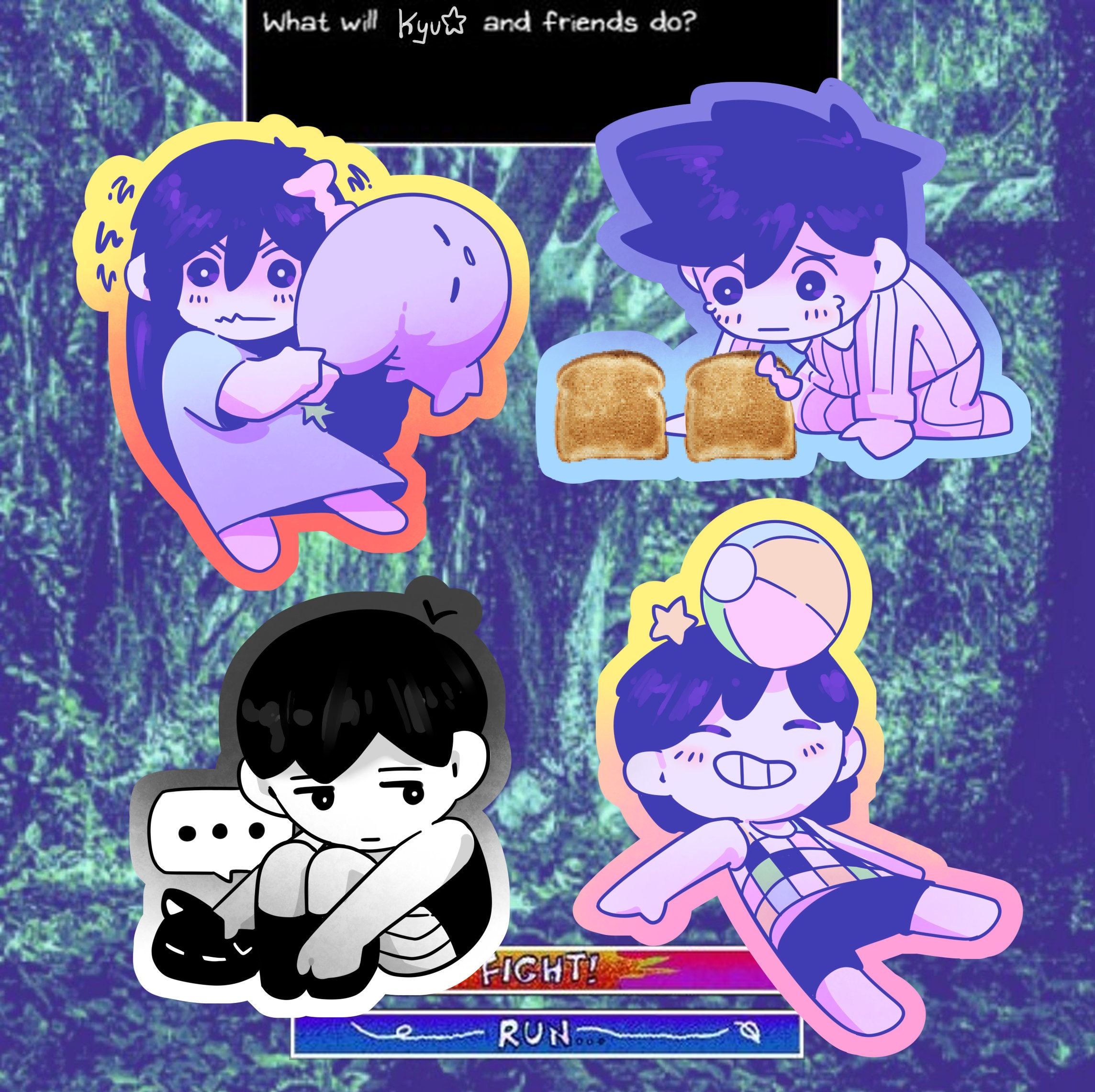 Omori DREAM / HEADSPACE Characters From Fuse Beads Perler Videogames Aubrey  Kel Hero Sunny Basil Mari Hama Artkal Steam -  Norway