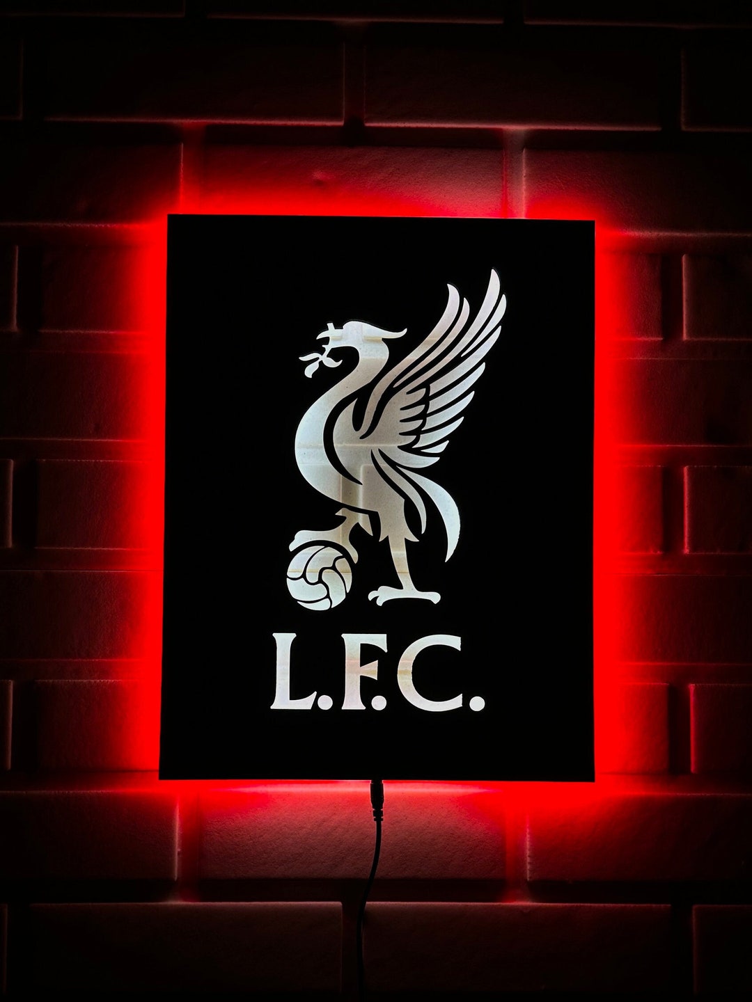 LFC Led Sign LFC Led Light Wood Wall Decor Handmade Led - Etsy