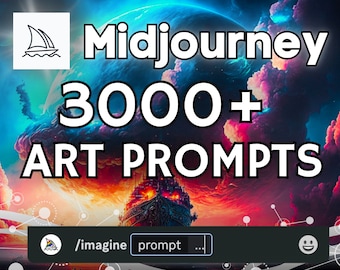 3000+ Midjourney Art Prompts | Google Sheets Spreadsheet | Create Stunning Digital Art | AI Artwork | All Art Styles | EZwithAI