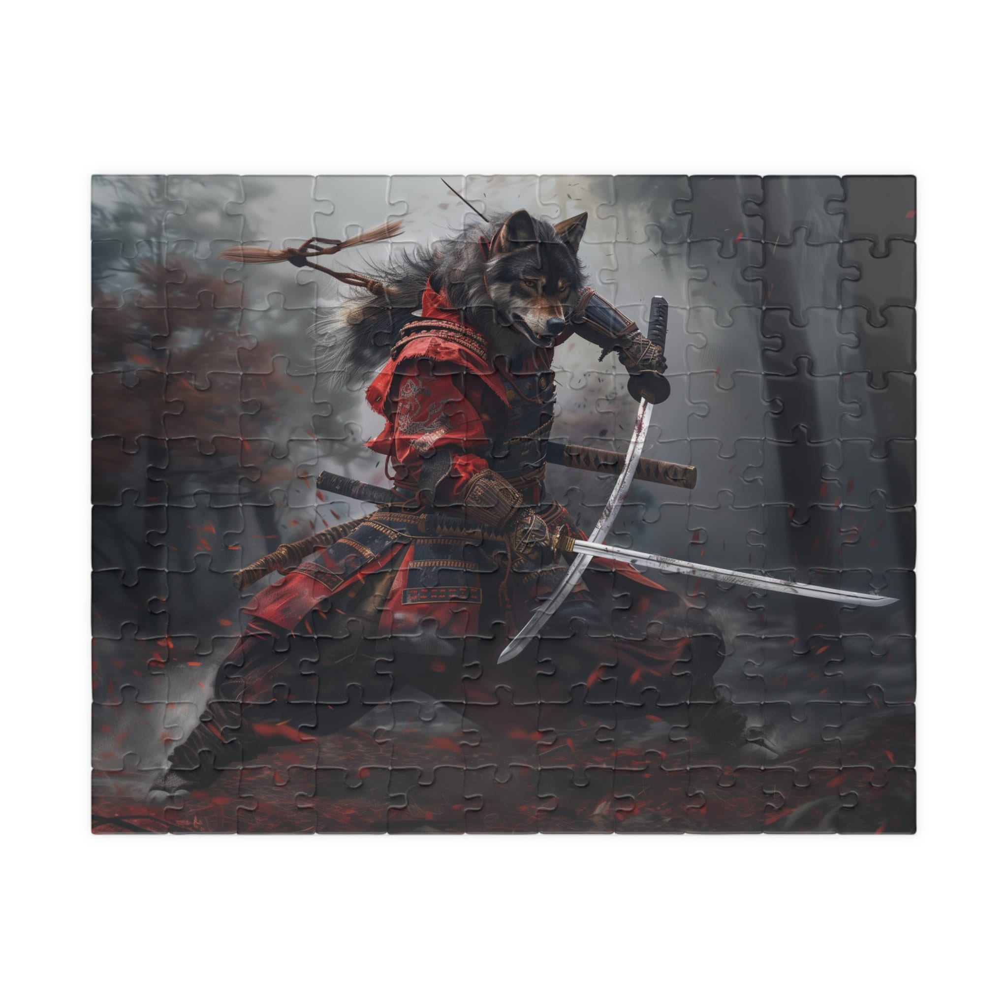 MATTE-DUAL ART Samurai AT-16153 二つ Samurai - Matte Dual Art Sleeves
