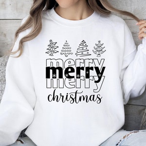 Frohe Weihnachten Baum SVG, Weihnachtssvg, Weihnachten Shirt SVG, Weihnachtsschild SVG, Frohe Weihnachten Schnittdateien, Cricut, Png, SVG