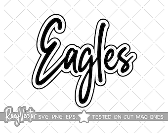 Eagles svg, camisa de time esportivo escolar svg, mascote da escola de águias svg, escola de águias svg, camisa de águias svg, eps, dxf, png, jpg, arquivo cortado