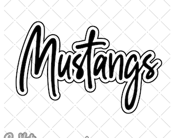 Mustangs svg, school spirit shirts svg, school mascot svg, mustangs school team svg, teacher shirt svg, eps, dxf, png, jpg, vinyl cut file
