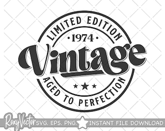 50th Birthday SVG, Gift Idea, 50th Birthday Svg, 1973 Svg, 1973 Shirt Svg, 50th Birthday Decor, Instant Download, Cricut Ready