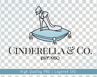 Cinderella & Co SVG, Mouse SVG, Family SVG, Customize Gift Svg, Vinyl Cut File, Svg, Pdf, Jpg, Png, Ai Printable Design Files