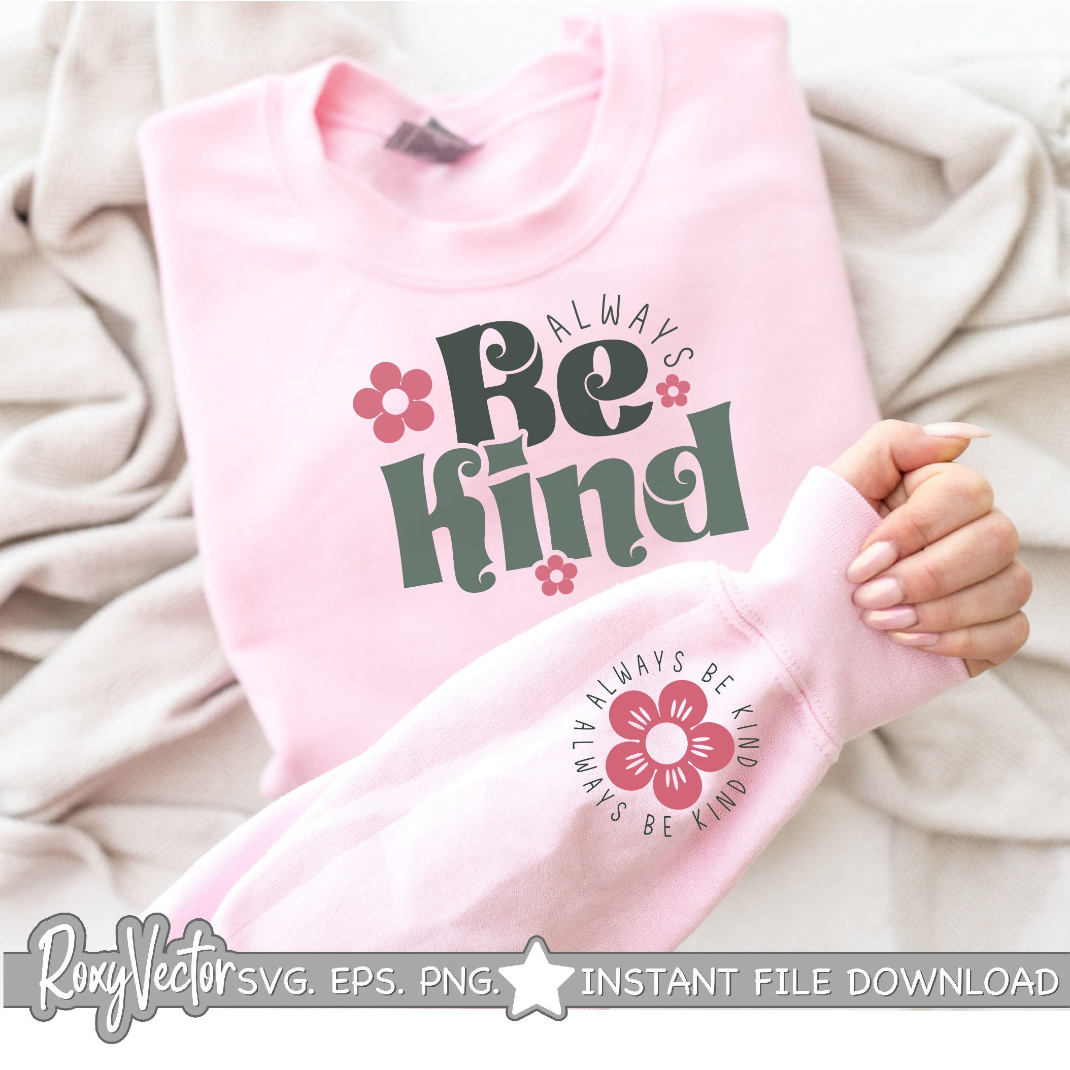 Always Be Kind Svg, Kindness Svg, Retro Svg, Kindness Svg Png Eps ...