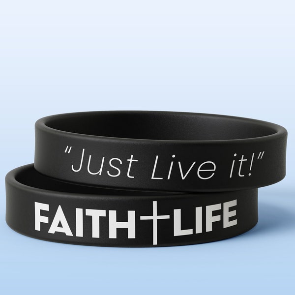Faith Life, Silicone Wristband