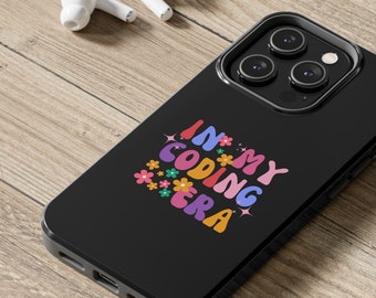 Programmer's Tech Gift - In My Coding Era iPhone Case - Computer Science Geek Chic. Gift for a technology teacher and graduation