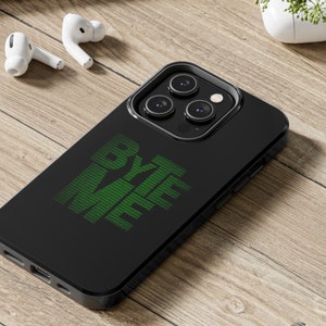 Capa binária engraçada para iPhone - Cool Tech Graphic - Capa de telefone para programador - Presente de TI - Suporte atrevido de tecnologia da informação.