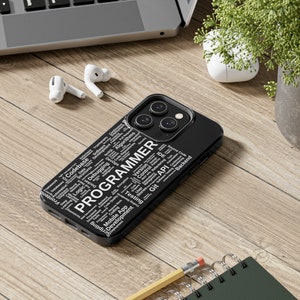 Programmer Phone Case - Computer Software Developer gift - Information Technology IT geek iPhone Case
