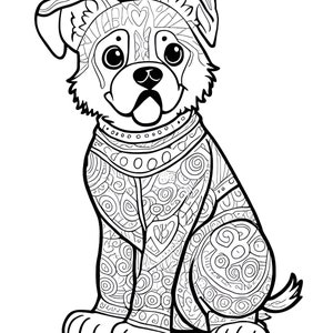 Collection of Adult Coloring Page. Fill Color According to - Etsy