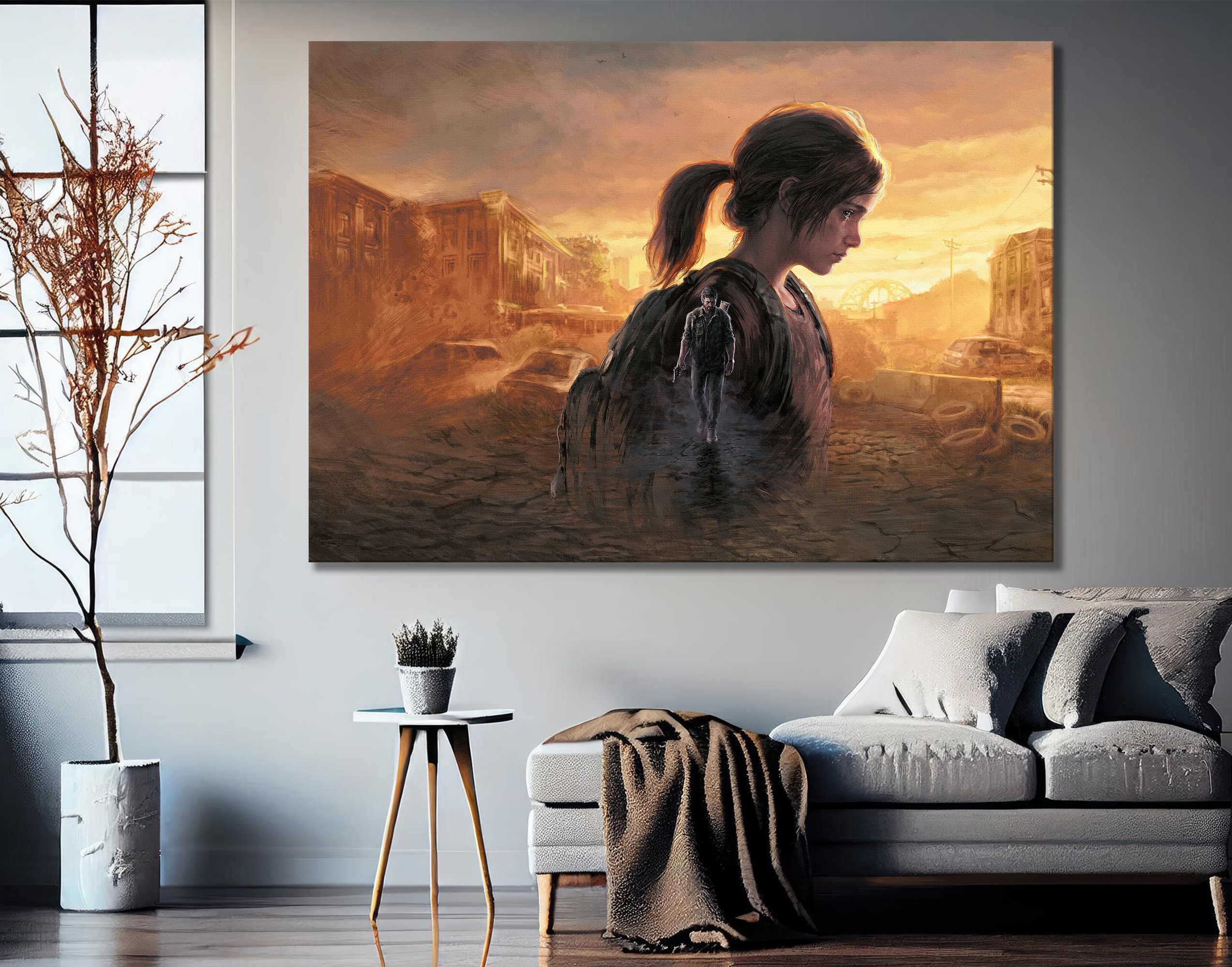 Abby Anderson - The Last Of Us Canvas Print by beagleson