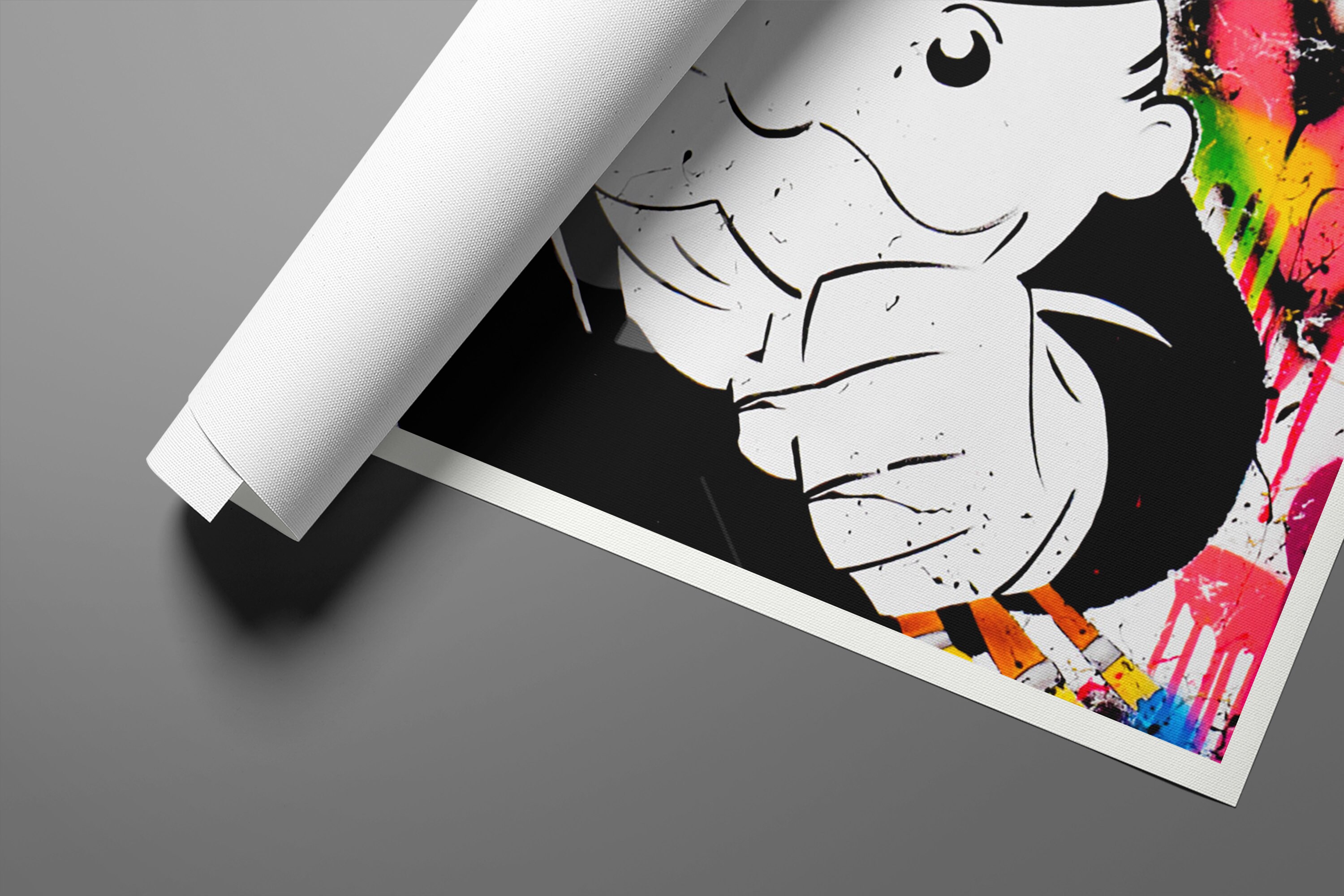 Monopoly I Love You Pop Art Graffiti Canvas Print, Banksy Art, Monopoly ...
