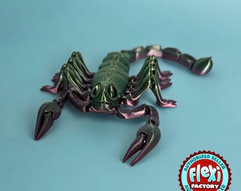 3D Printed Articulating Scorpion