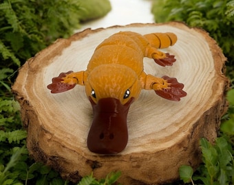 3D-geprint schattig scharnierend vogelbekdier
