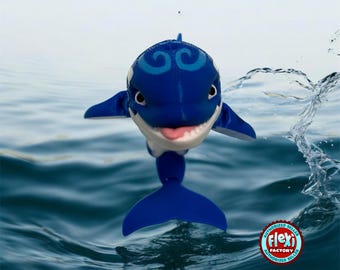 3D Printed Articulating Tattooed Orca