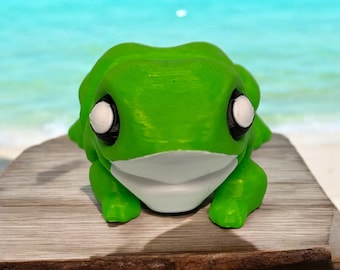 3D Printed Articulating Baby Frog