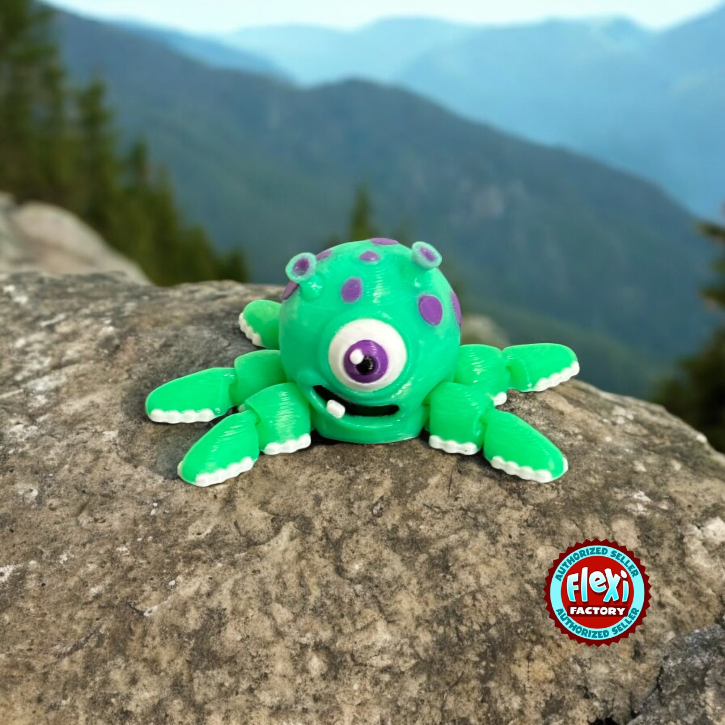 3D Printed Cute Alien Fidget Pencil Topper - Etsy