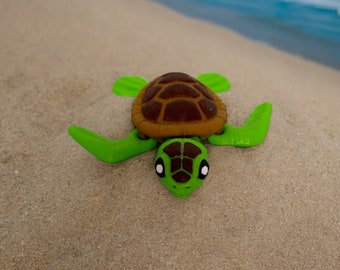 3D Printed Articulating Sea Turtle