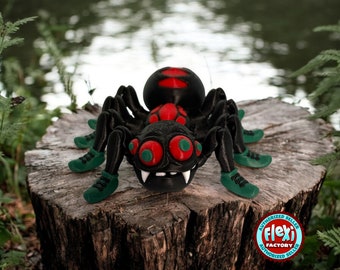 3D Printed Articulating Spider