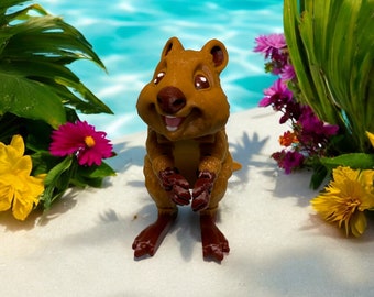 3D Printed Cute Articulating Quokka