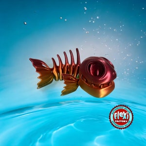 3D Printed Articulating Fish
