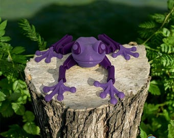 Cute 3D Printed Articulating Frog