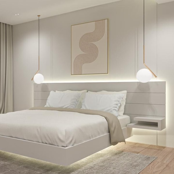 Wood King Bed Frames Etsy UK