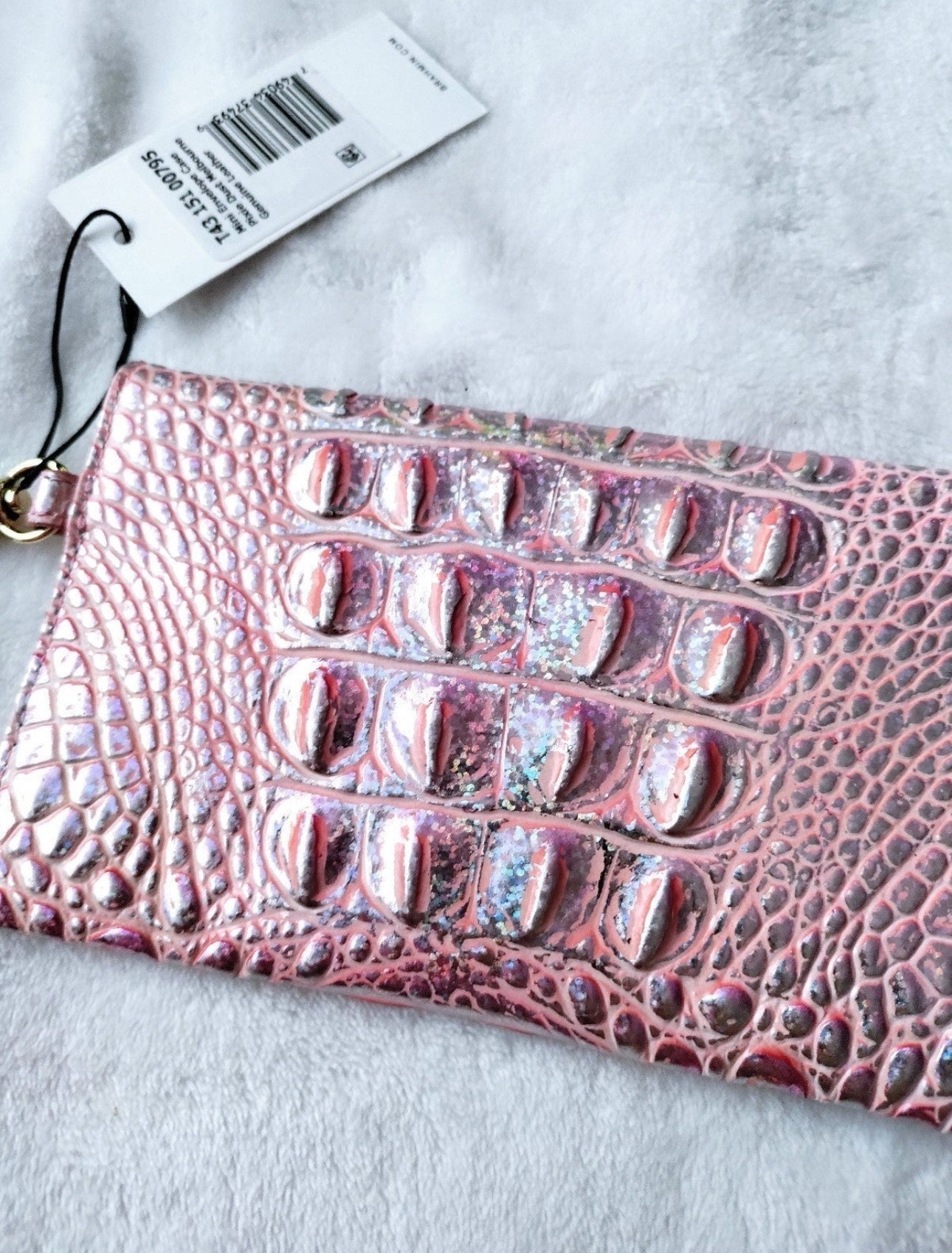 BRAHMIN Mini Envelope Case PIXIE DUST Melbourne Genuine Leather