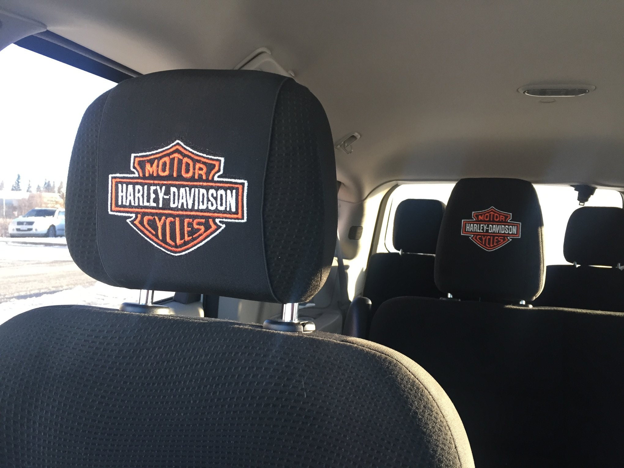 Harley davidson car seat covers hotsell