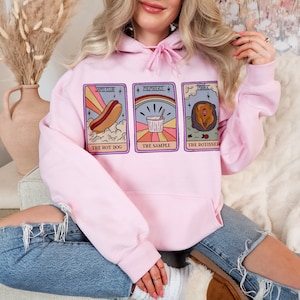Costco Tarot Hot Dog Hoodie - Funny Costco Gift | Kirkland Signature Sweatshirt