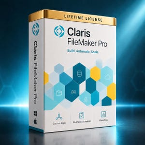 Claris FileMaker Pro 19 Software per database | Licenza a vita - Download immediato