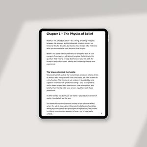 Quantum Self:Collapsing Time to Your Dream Reality – Manifestation and Higher Self Embodiment PDF Workbook – Thoughts Create Reality Journal