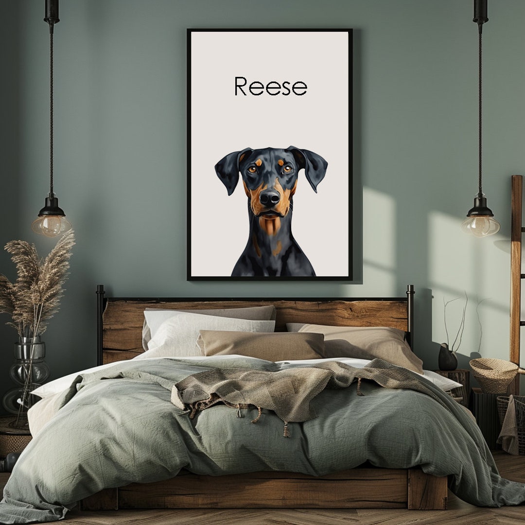 Custom Pet Picture From Photo, Custom Pet Painting, Custom Pet Portrait, Custom Pet Wall Art