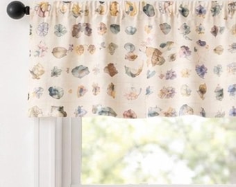 Waverly Home Fashions Botanical Valance  Cotton Floral Butterfly Vintage USA GW1