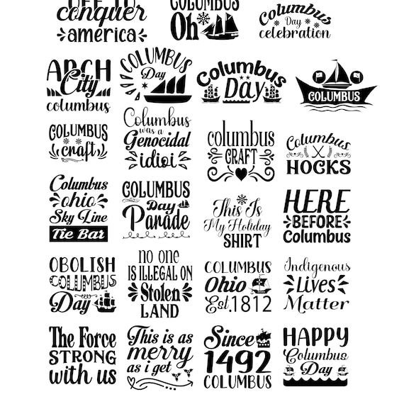 Happy Columbus Day bundle, Columbus day Printable design, Columbus day svg bundle, Columbus day svg, America svg, Adventure svg